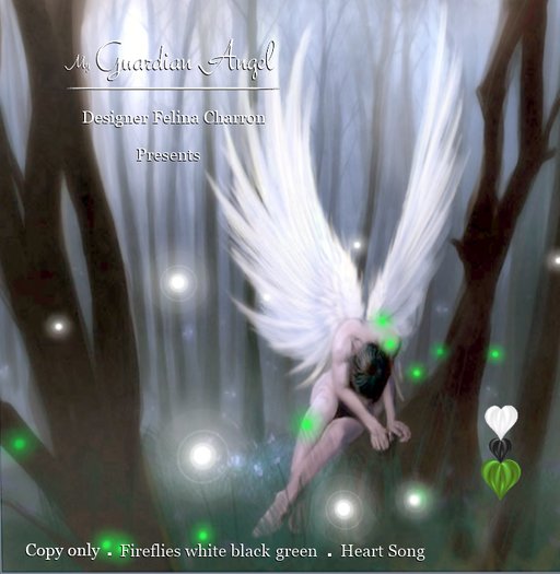 Fireflies Green Heart