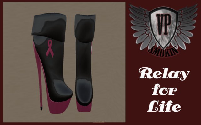 RELAY FOR LIFE ANKLE BOOTS