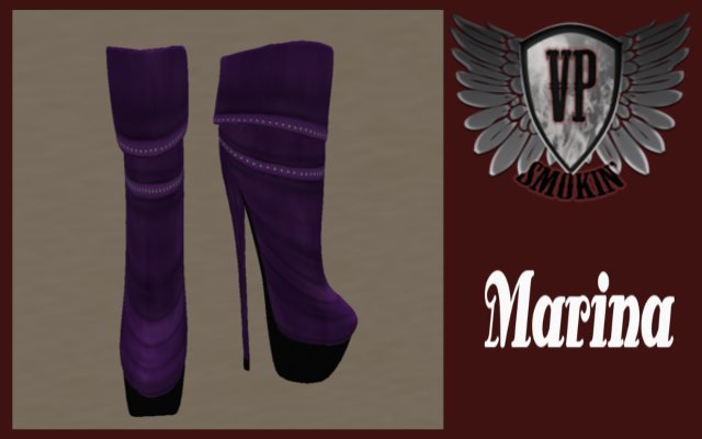 MARINA ANKLE BOOTS PURPLE