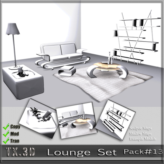 TX3D :: Lounge Set 13
