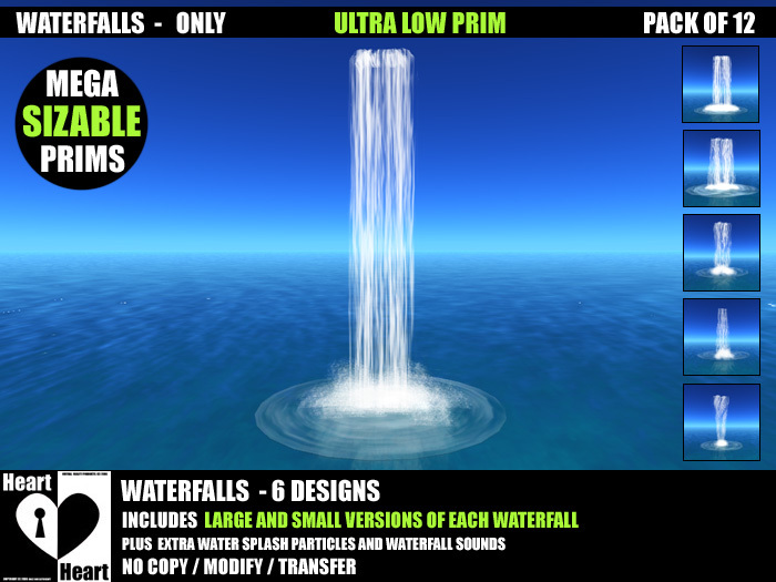 Waterfalls - Water Only - M/T