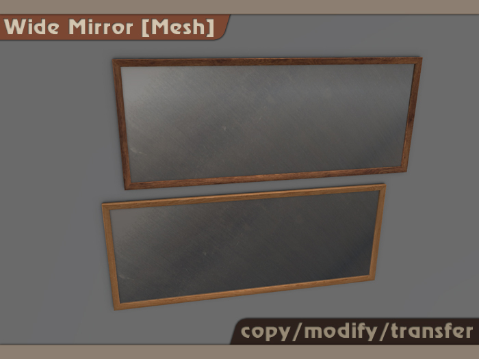 ::TeddyJr:: Wide Mirror [ Mesh ] Fullperm