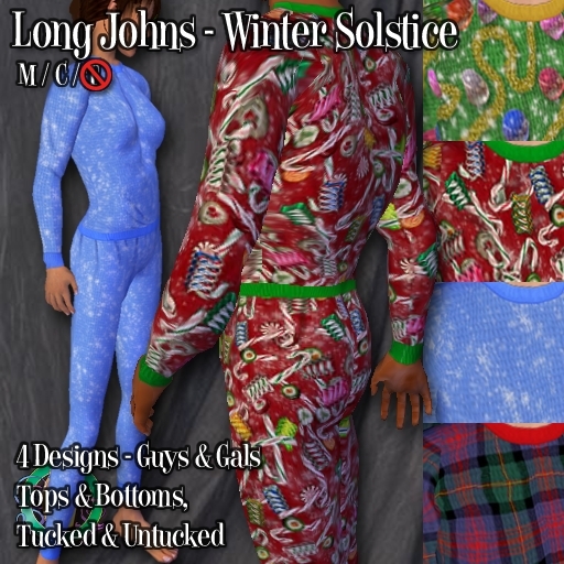 R(S)W Long Johns - Winter Solstice