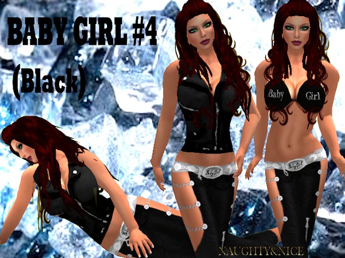 (N&N)BabyGirl #4 Blk