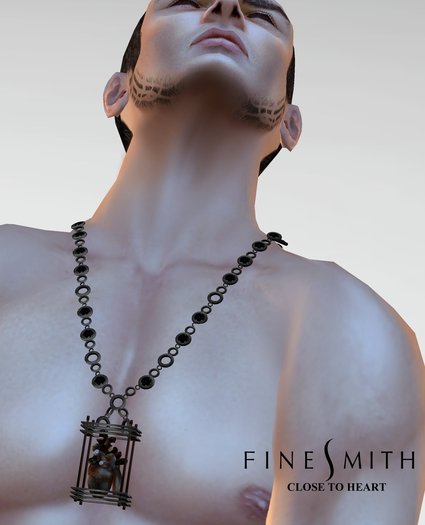 FINESMITH - CLOSE TO HEART male necklace