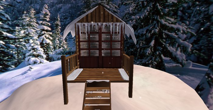 Once upon time... Winter Small Cabin 1
