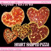 *CUPIDS* 6 HEART SHAPED PIZZA Textures