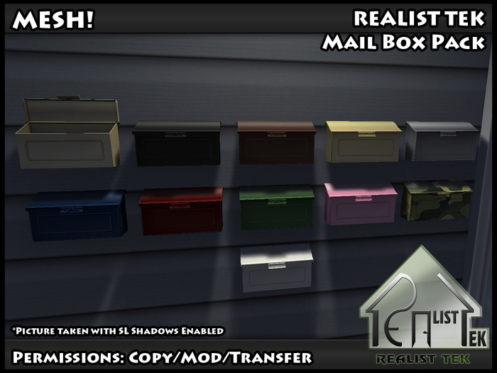 Realist Tek Mail Box Pack