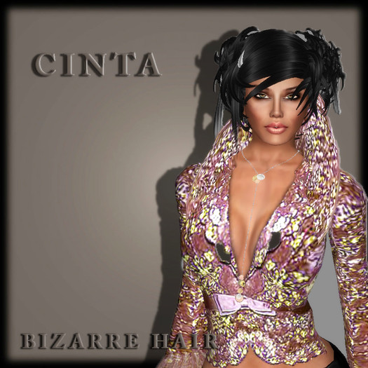 [Bizarre Hair] "Cinta" =PROMO= Black