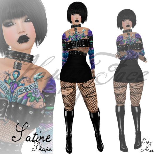 :: Happy.Face :: Satine Shape [RESTYLING SALE!]