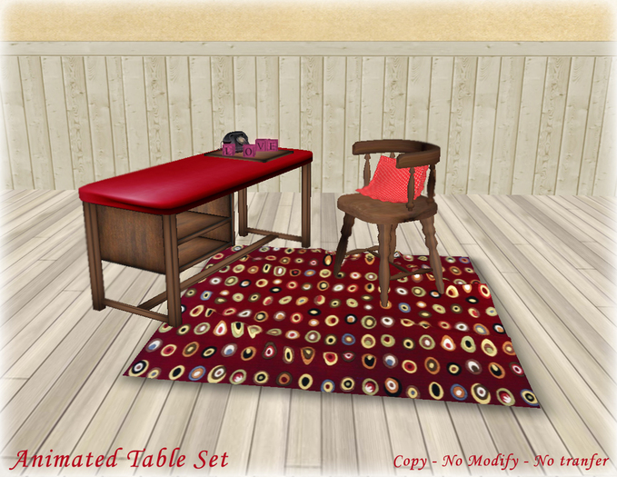 Animated Table Set 