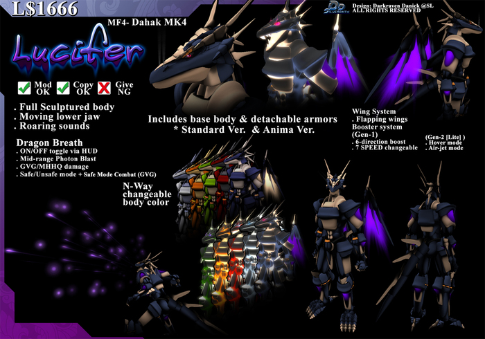 *D&D* MF4/ Dahak MK4 "Lucifer" (boxed)