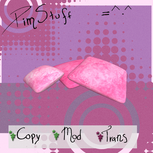 pillow pile =^.^ Pim stuf