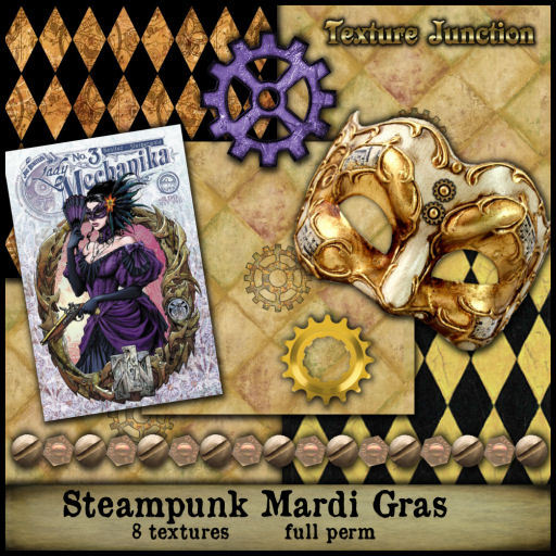 Texture Junction - Steampunk Mardi Gras