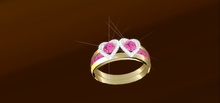 Troymart Grand Love's Embrace Right-Hand Ring - Metal and Gem Color Change