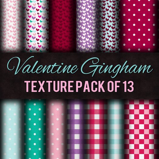 Valentine Kiss -Texure Pack 13