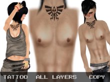 Tattoo: Triforce Eagle