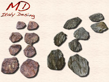 [MD] Rocks pack + texture chager HUD (FULL MOD)