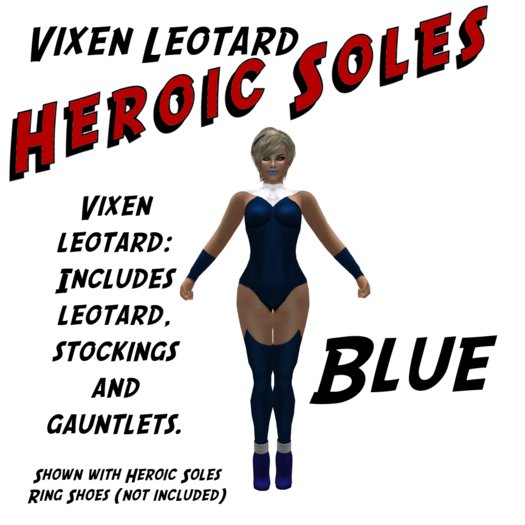 [HS]: Vixen Leotard Blue