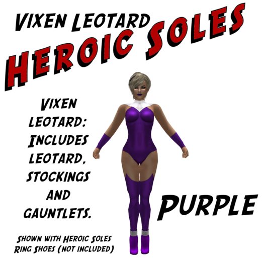[HS]: Vixen Leotard Purple