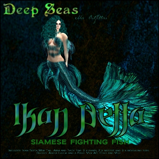 -Deep Seas- Ikan Betta - Lagoon