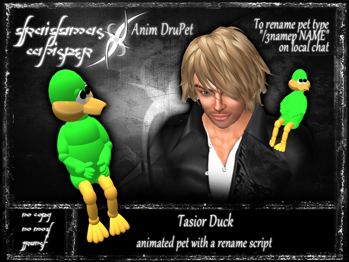 Anim DruPet - Tasior Duck - SALE