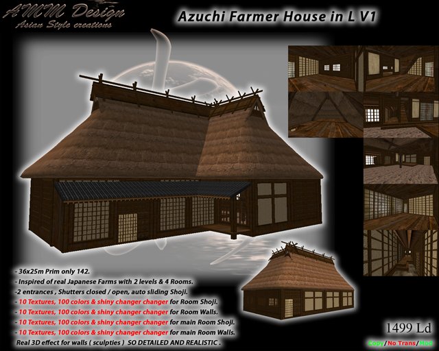 *AMM Design Building Azuchi Farmer House in L , Japanese Farmhouse