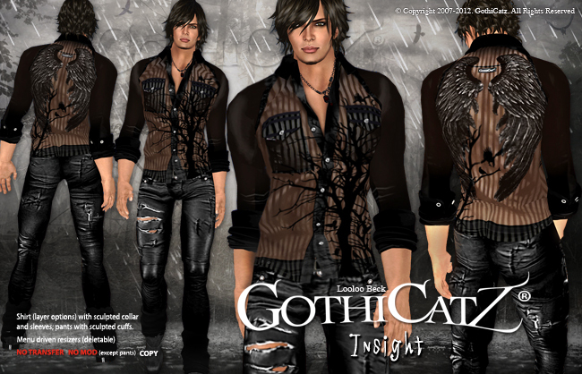 >>GothiCatz<< Insight (male)