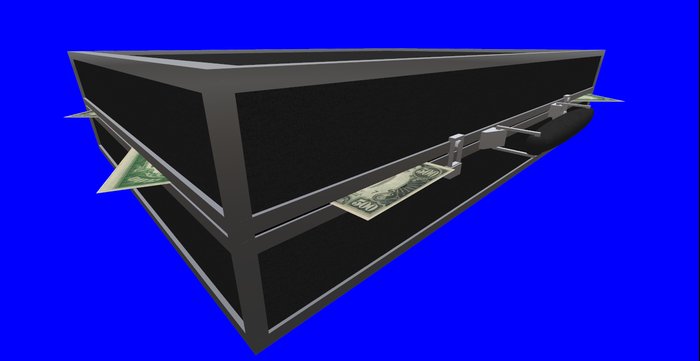 Rich Man's Briefcase -DOLLAR-