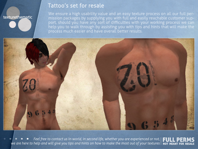 [Texturethematic] Grunge Tattoo