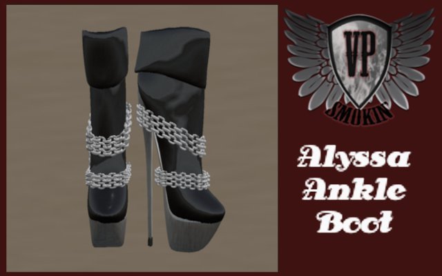 ALYSSA ANKLE BOOT BLACK SATIN