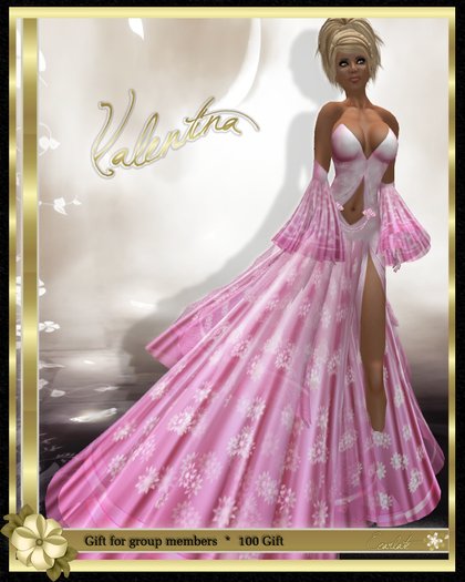 Valentina - Pink - Dress Formal * Robe Formelle