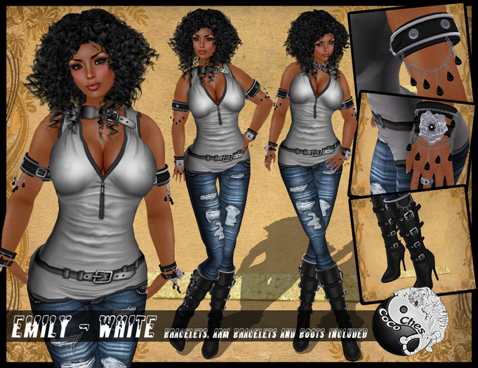 .:.CoCoChes.:. Emily - White