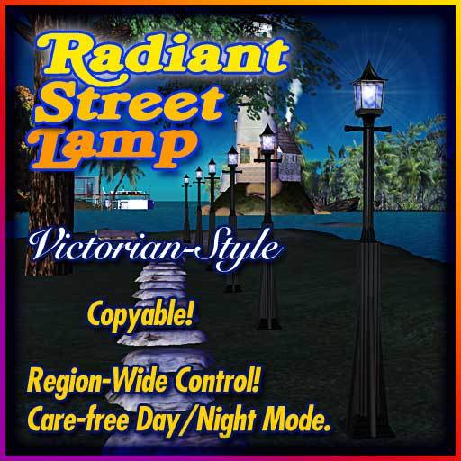 Radiant Street Lamp - Victorian Style (BOX)
