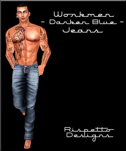 Rispetto Designs - Workmen Jeans - Darken Blue