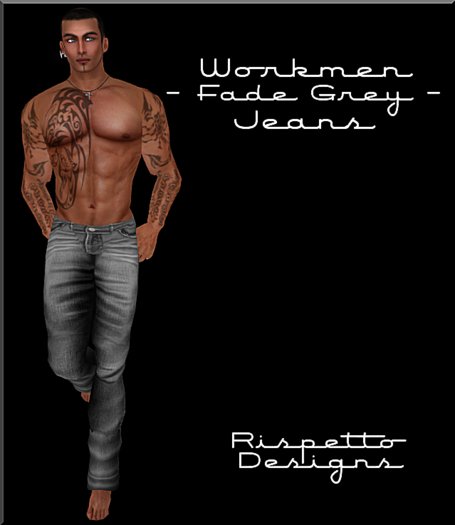Rispetto Designs - Workmen Jeans - Fade Grey