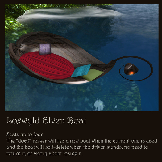 Loxwyld Elven Boat (wear me)