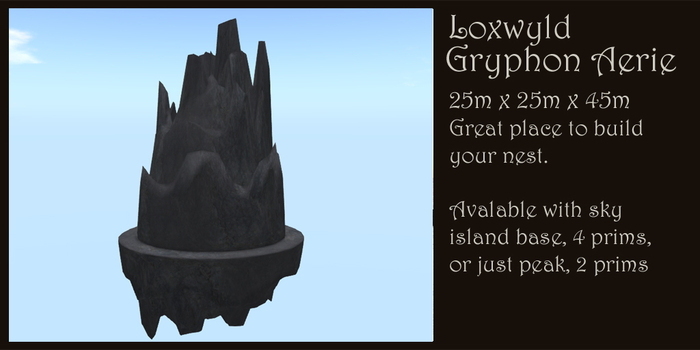 Loxwyld Gryphon Aerie with sky island