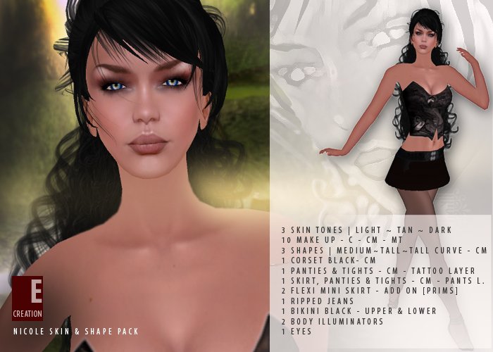 Emos ~ Nicole ~ Skin & Shape 05