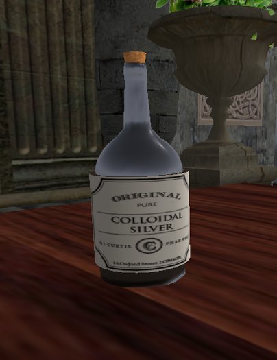 Colloidal Silver Bottle SLM