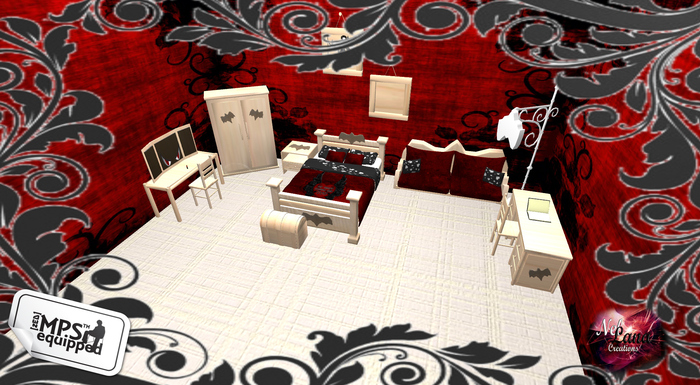 *~NL~* Gothic Kids Bedroom Set