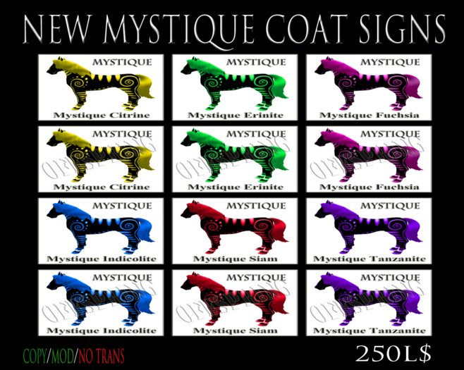 AMARETTO MYSTIQUE COAT SIGNS