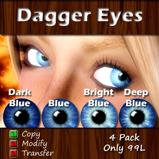 Real Eyes by Dagger Designs - Blue Eyes