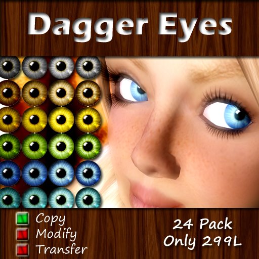 Real Eyes by Dagger Designs - Fat Pack
