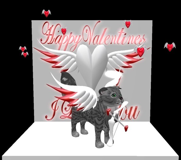 Cattery Valentine Angel