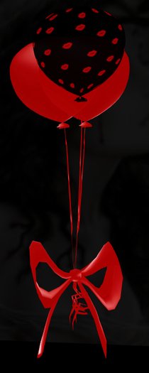 Red Kisses Balloons