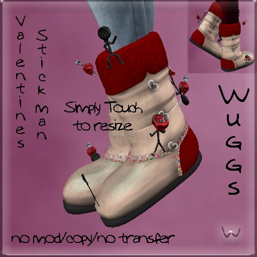 ~WC~ Wuggs Valentines Stick Men