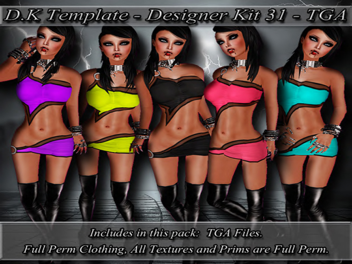 D.K Template - Designer Kit 31 - TGA