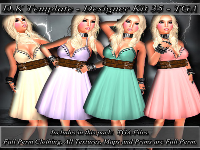 D.K Template - Designer Kit 35 - TGA