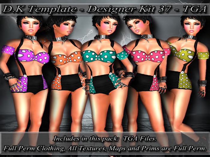 D.K Template - Designer Kit 37 - TGA